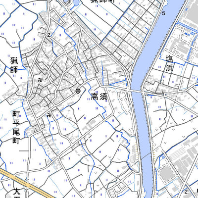 513674 松阪港 （まつさかこう Matsusakako）, 地形図