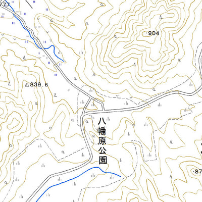 523201 臥龍山 （がりゅうざん Garyuzan）, 地形図