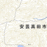 523205 安芸横田 （あきよこた Akiyokota）, 地形図