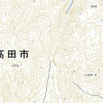 523215 前川 （まえがわ Maegawa）, 地形図