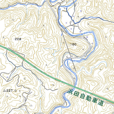 523221 石見今福 （いわみいまふく Iwamiimafuku）, 地形図
