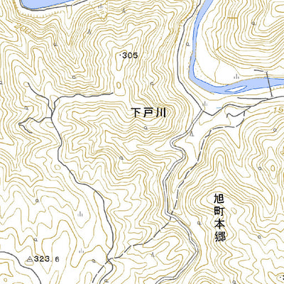 523222 石見今市 （いわみいまいち Iwamiimaichi）, 地形図