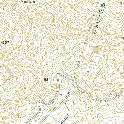 523223 矢上 （やがみ Yagami）, 地形図