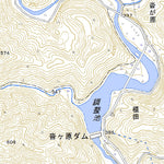 523236 櫃田 （ひった Hitta）, 地形図