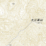 523243 大家 （おおえ Oe）, 地形図