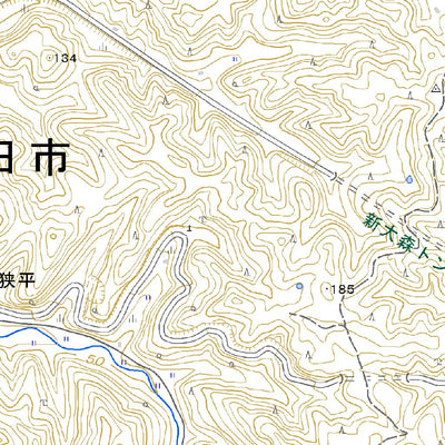 523253 仁万 （にま Nima）, 地形図