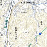 523253 仁万 （にま Nima）, 地形図