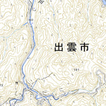 523275 神西湖 （じんざいこ Jinzaiko）, 地形図