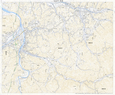 523277 木次 （きすき Kisuki）, 地形図