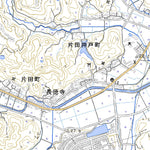 523603 津西部 （つせいぶ Tsuseibu）, 地形図