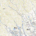 523610 島ヶ原 （しまがはら Shimagahara）, 地形図