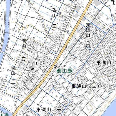 523614 白子 （しろこ Shiroko）, 地形図