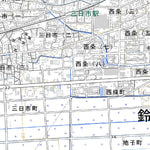 523624 鈴鹿 （すずか Suzuka）, 地形図