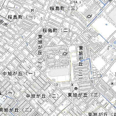523624 鈴鹿 （すずか Suzuka）, 地形図
