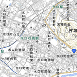523631 水口 （みなくち Minakuchi）, 地形図