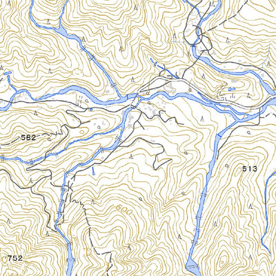 523643 御在所山 （ございしょやま Gozaishoyama）, 地形図