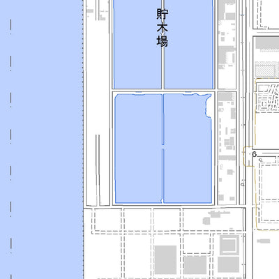 523646 飛島 （とびしま Tobishima）, 地形図
