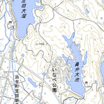 523654 阿下喜 （あげき Ageki）, 地形図