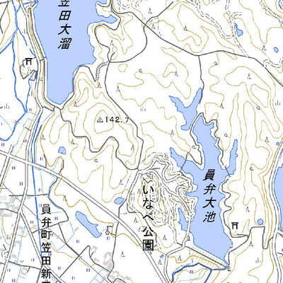 523654 阿下喜 （あげき Ageki）, 地形図