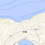523660 沖島 （おきのしま Okinoshima）, 地形図