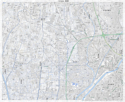 523666 清洲 （きよす Kiyosu）, 地形図