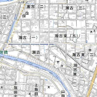523667 名古屋北部 （なごやほくぶ Nagoyahokubu）, 地形図