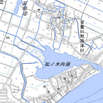 523670 勝野 （かつの Katsuno）, 地形図