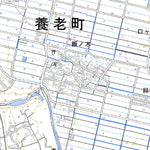 523674 養老 （ようろう Yoro）, 地形図