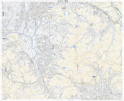 523721 幸田 （こうだ Koda）, 地形図