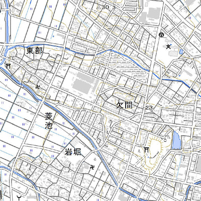 523721 幸田 （こうだ Koda）, 地形図