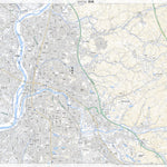523731 岡崎 （おかざき Okazaki）, 地形図