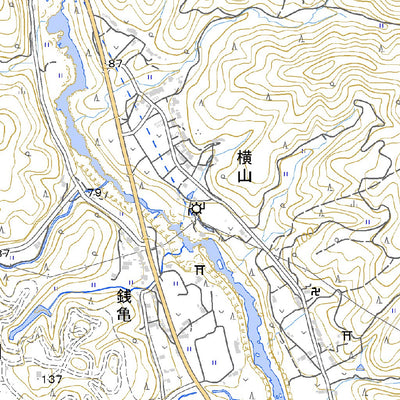 523734 三河大野 （みかわおおの Mikawaono）, 地形図