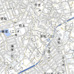 523750 平針 （ひらばり Hirabari）, 地形図