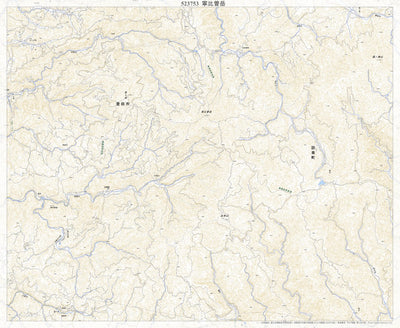 523753 寧比曽岳 （ねびそだけ Nebisodake）, 地形図