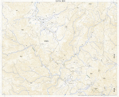 523754 田口 （たぐち Taguchi）, 地形図