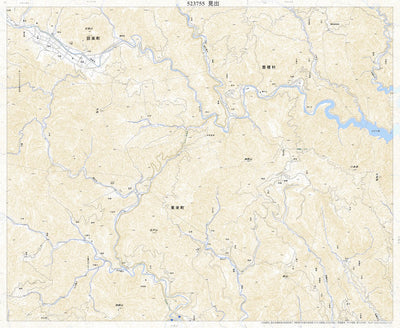 523755 見出 （みだし Midashi）, 地形図