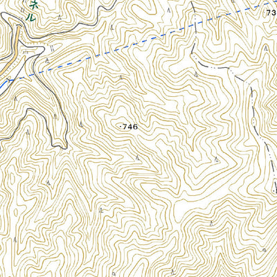 523755 見出 （みだし Midashi）, 地形図