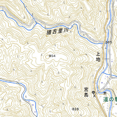 523765 茶臼山 （ちゃうすやま Chausuyama）, 地形図