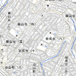 523770 高蔵寺 （こうぞうじ Kozoji）, 地形図