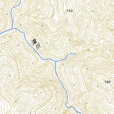 604050 二ﾂ森 （ふたつもり Futatsumori）, 地形図