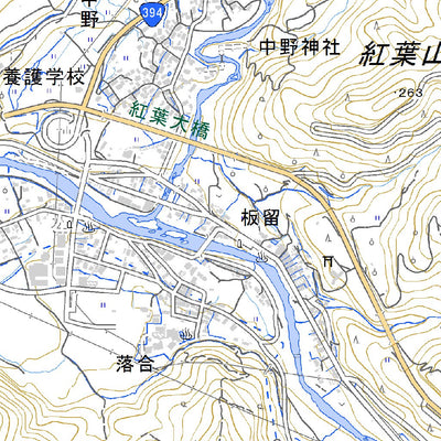 604075 温湯 （ぬるゆ Nuruyu）, 地形図