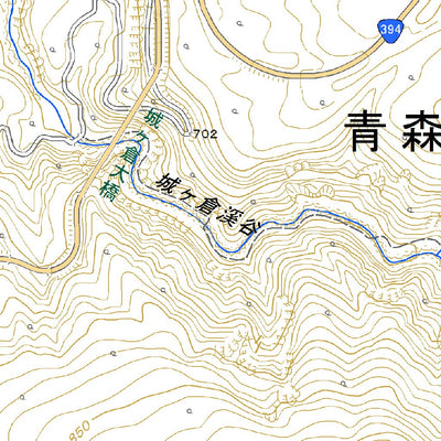 604076 酸ヶ湯 （すかゆ Sukayu）, 地形図