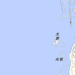 623937 渡島大島 （おしまおおしま Oshimaoshima）, 地形図