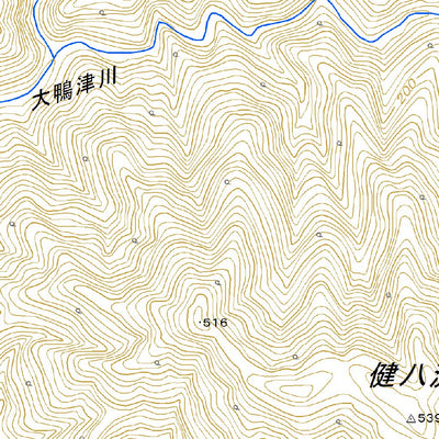 624020 江良 （えら Era）, 地形図