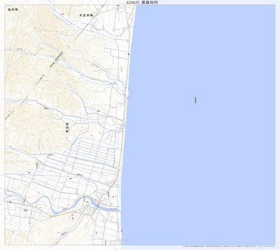 624033 渡島知内 （おしましりうち Oshimashiriuchi）, 地形図