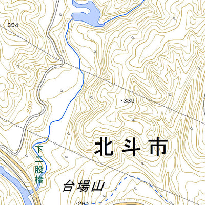 624074 木地挽山 （きじびきやま Kijibikiyama）, 地形図