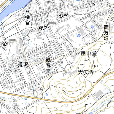 624101 大畑 （おおはた Ohata）, 地形図