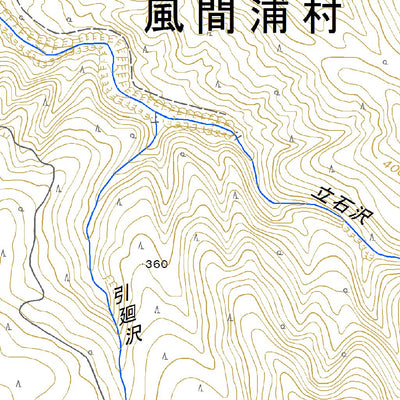 624110 下風呂 （しもふろ Shimofuro）, 地形図