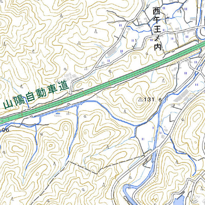 513200 上久原 （かみくばら Kamikubara）, 地形図