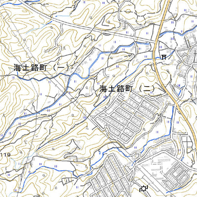 513211 岩国 （いわくに Iwakuni）, 地形図